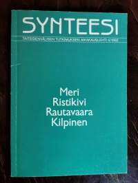 Synteesi 4/1992 : Taiteidenvälisen tutkimuksen aikakauslehti