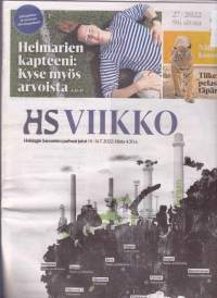 HS Viikko 27/2022 - 8.7.-14.7.2022 sekä Kulttuuriliite. Helsingin Sanomien parhaat jutut.