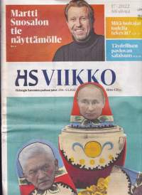 HS Viikko 17/2022 - 5.8.-11.8.2022 sekä Kulttuuriliite. Helsingin Sanomien parhaat jutut.