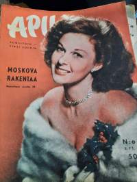 Apu 1957 nr 44 (1.11.1957) Moskova rakentaa, Veikko Ennala: Kuka on syyllinen?, Maynie Siren