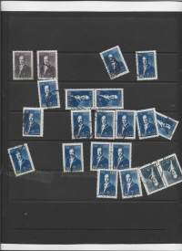 Ryti  postimerkkejä sivulla erä postimerkki