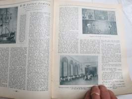 Allas Krönika 1928 nr 11, Arcolette 3 radio, Alma Söderhjelm, M.M. fyller femtio, Rävfarmen i Salmela, Farbror Kaspers kungarike, osv.
