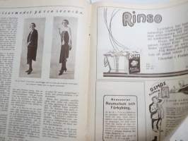 Allas Krönika 1928 nr 19, Christian X, Lukutate, Den danska uttställningen, Bucharas hufvudstad, Pauligs kaffe, osv.