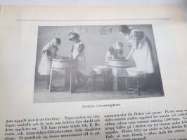 Allas Krönika 1928 nr 23, Om sockrad mandel, Kotka har jubilerat, Nordiska sudentmötet i Stockholm, Oakland, Nyaste Pontic-vagnen, osv.