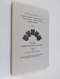 Laajennettu pohjoismainen taloudellinen yhteistyö 1969/11 : Pohjoismaisen virkamieskomitean mietintö
