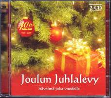 CD - Joulun juhlalevy - Sävelmä joka vuodelle.  40 jouluista raitaa., 2 CD. VLCD-1236D, 2009.  Katso kappaleet alta/kuvista.