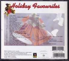CD - Holiday Favourites - 21 Greatest Christmas Tunes . AK 10541 MCPS, 1999.  Katso kappaleet alta/kuvista.