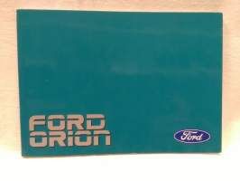 Ford Orion omistajan käsikirja