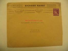 Kirjelähetys Richard Hardt Helsinki 1941