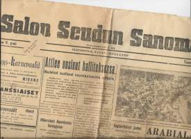 Salon Seudun Sanomat 9.10.  1947  - sanomalehti