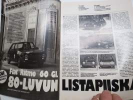 Fiat Ritmo loppuarvostelu Tekniikan Maailma 1978 nr 14 eripainos -myyntiesite