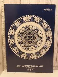 Arabia tuoteluettelo, Talous-ja koristetavaraa v. 1967 (Näköispainos)