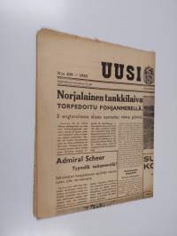 Uusi Suomi nro 309/1939 (15.11)