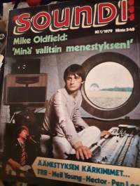 Soundi 1/1979 Mike Oldfield, TRB, Neil Young, Hector, Pen Lee
