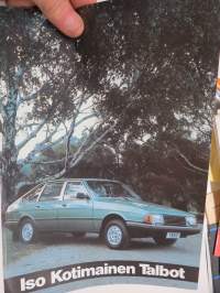 Talbot - Iso Kotimainen Talbot 1980 -myyntiesite