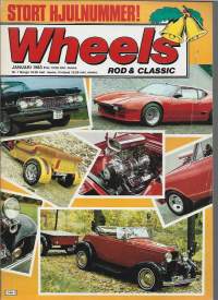 Wheels magazine 1983 Januari / Rod&amp;Classic , Stort Hjulnummer