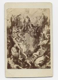 Rubens : Das jungste Gericht  taidejäljennös - visiittikuva ateljeekuva valokuva