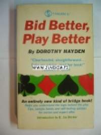 Bid Better, Play Better -Bridgekirja