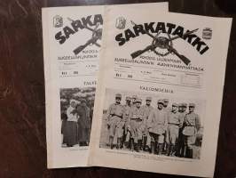 Sarkatakki numerot 4 ja 6 /1924
