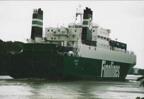 Finnlines / Merchant  - laivavalokuva  valokuva 10x15 cm