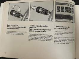 Opel Record 1985 -myyntiesite / sales brochure