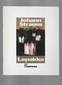 Lepakko - Johann Strauss  / Suomen Kansallisooppera  - käsiohjelma 1995
