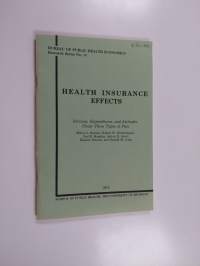Health Insurance Effects - Services, Expenditures, and Attitudes Under Three Types of Plan