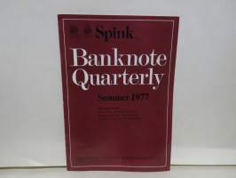 Spink Banknote Quarterly/Summer 1977
