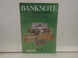 Spink Banknote Quarterly/Autumn 1976