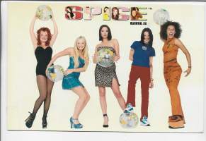 Spice Girls - postikortti  kulkematon koko A5