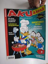 Aku Ankka &amp; kesä Ilta-Sanomat keräilylehti 2013, osa 1/6