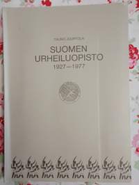 Suomen Urheiluopisto 1927-1977 50v