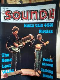 Soundi 8/1978 Pirates, The Band, Pekka Streng, Talking Heads, Last Waltz