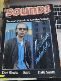 Soundi 6/1979 Tuomari Nurmio &amp; Köyhien ystävät, Dire Straits, Sahti, Patti Smith, Hellhound, Rush