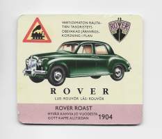Rover / Rover Saloon onnennumero - keräilykuva 2-puolinen
