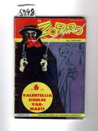 El Zorro  , 1980 nr 6 valehtelija kuolee varmasti
