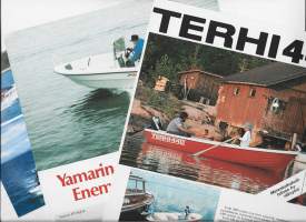 Terhi 400, Yamarin ja Yamaha vene-esitteet - tuoteluettelo myyntiesite  3 kpl erä