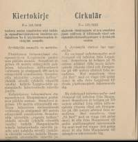Kiertokirje nr 110/3253 /20.12.1918 -Jyväskylän aseman laitteet