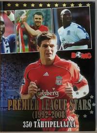 Boing-kirja.  Premier league stars (1992-2008) 350 tähtipelaajaa. (Jalkapallo)