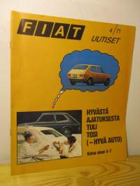 Fiat uutiset 1971 / 4 -asiakaslehti