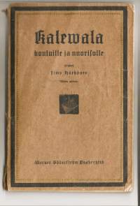 Kalevala kouluille ja nuorisolleKalevala (mukaelma), suomiKirjaHärkönen, Iivo WSOY 1929