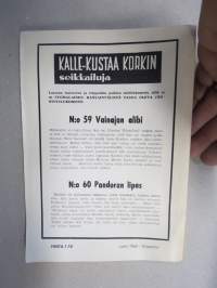 Kalle-Kustaa Korkin seikkailuja nr 59 - Vainajan alibi