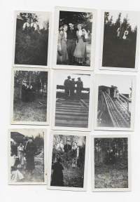 Kuvia Lapista 1939  - valokuva 9 kpl erä