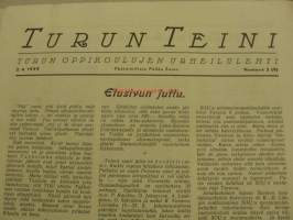 Turun Teini - Turun oppikoulujen urheilulehti 2.4.1939 nr 2