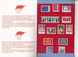 Suomen postimerkit - 14 eril. Joulupukinmaan postimerkkejä 1983-87** postituore. (LAPE 13,50€).