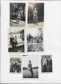 Musta-valko valokuvia 1930 - luku 7 kpl erä
