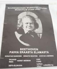 Beethoven , päiviä eräästä elämästä -elokuvajuliste,  juliste