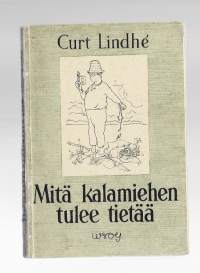 Mitä kalamiehen tulee tietää : kalojen tavat ja niiden pyyntikeinotVad en fiskare måste vetaKirjaLindhè, Curt  ; Pakarinen, Simo WSOY 1948.