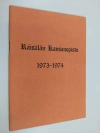 Räisälän kansanopisto 1973-1974