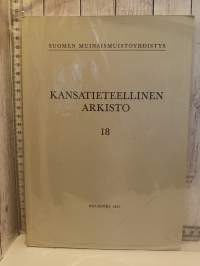 Kansatieteellinen arkisto 18 - 18.1 Ryijyperinteitä 1500- ja 1600-luvulta, 18.2 Marien ompelukirjonta